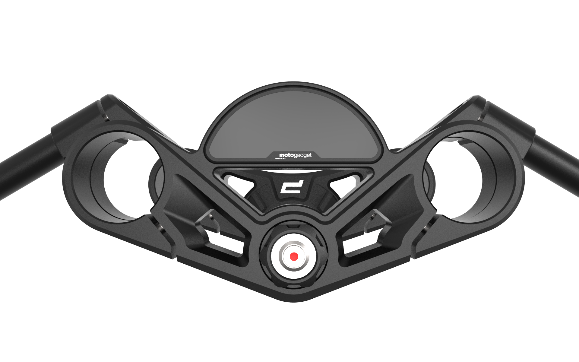 BMW K100 R100 caferacer front-end top yoke USD conversion kit motogadget integration