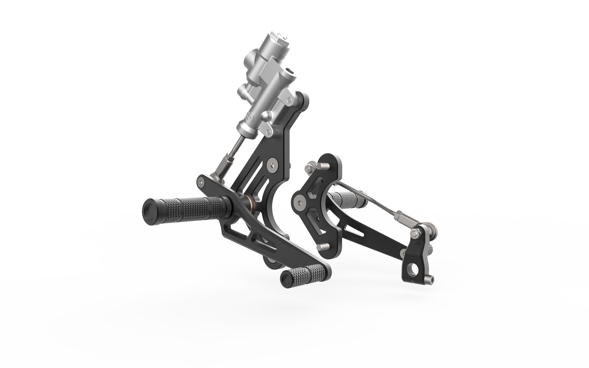 BMW K series caferacer rearsets footpeges for K75 K100 and K1100