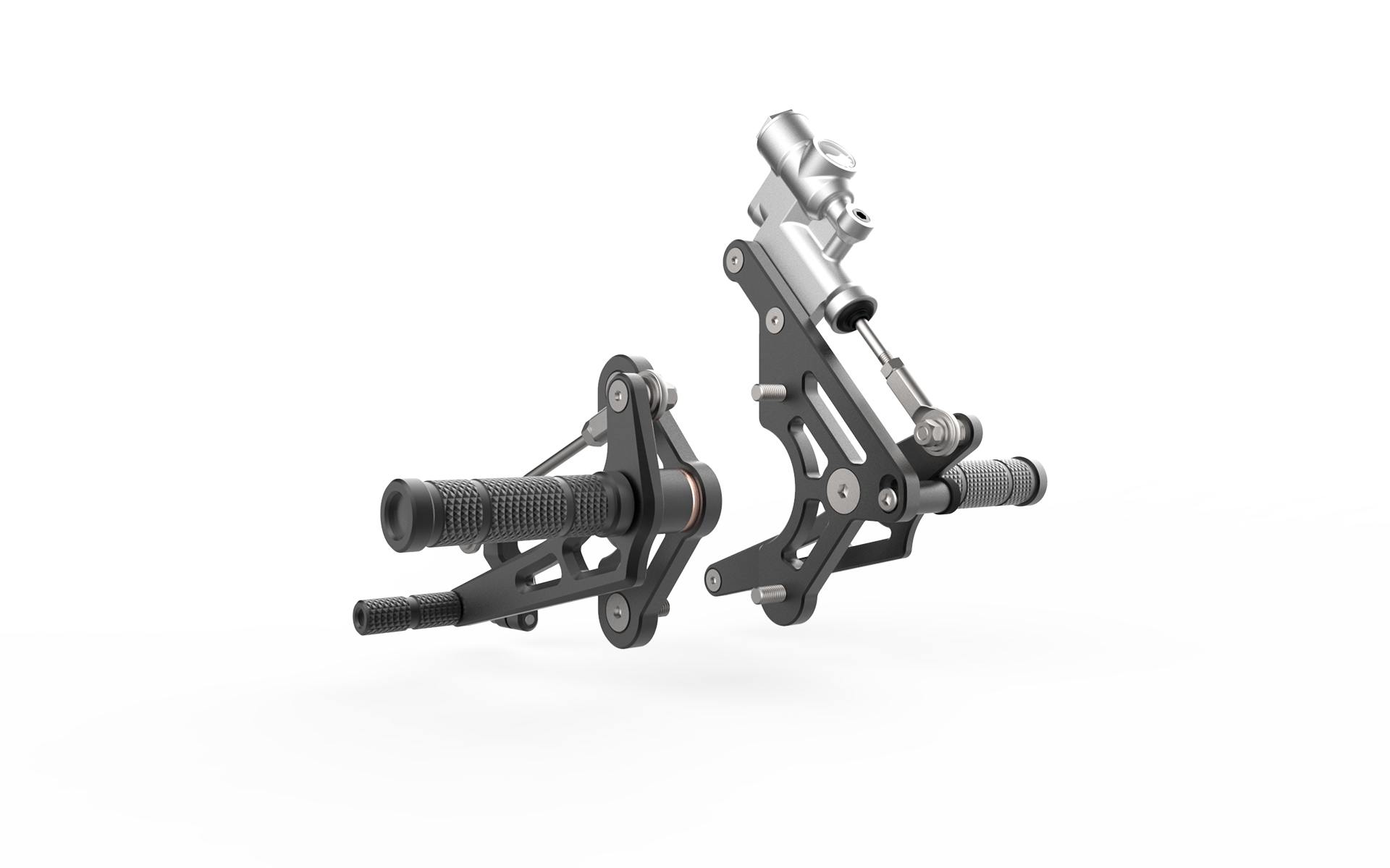 BMW K series caferacer rearsets footpeges for K75 K100 and K1100