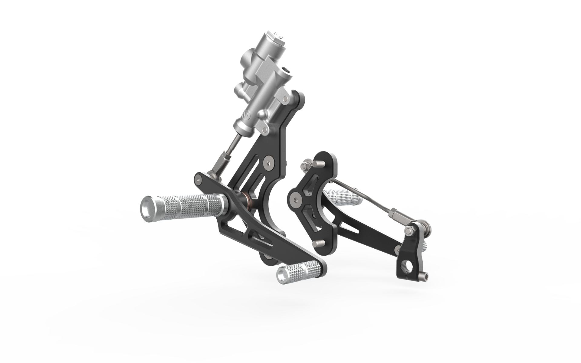 BMW K series caferacer rearsets footpeges for K75 K100 and K1100