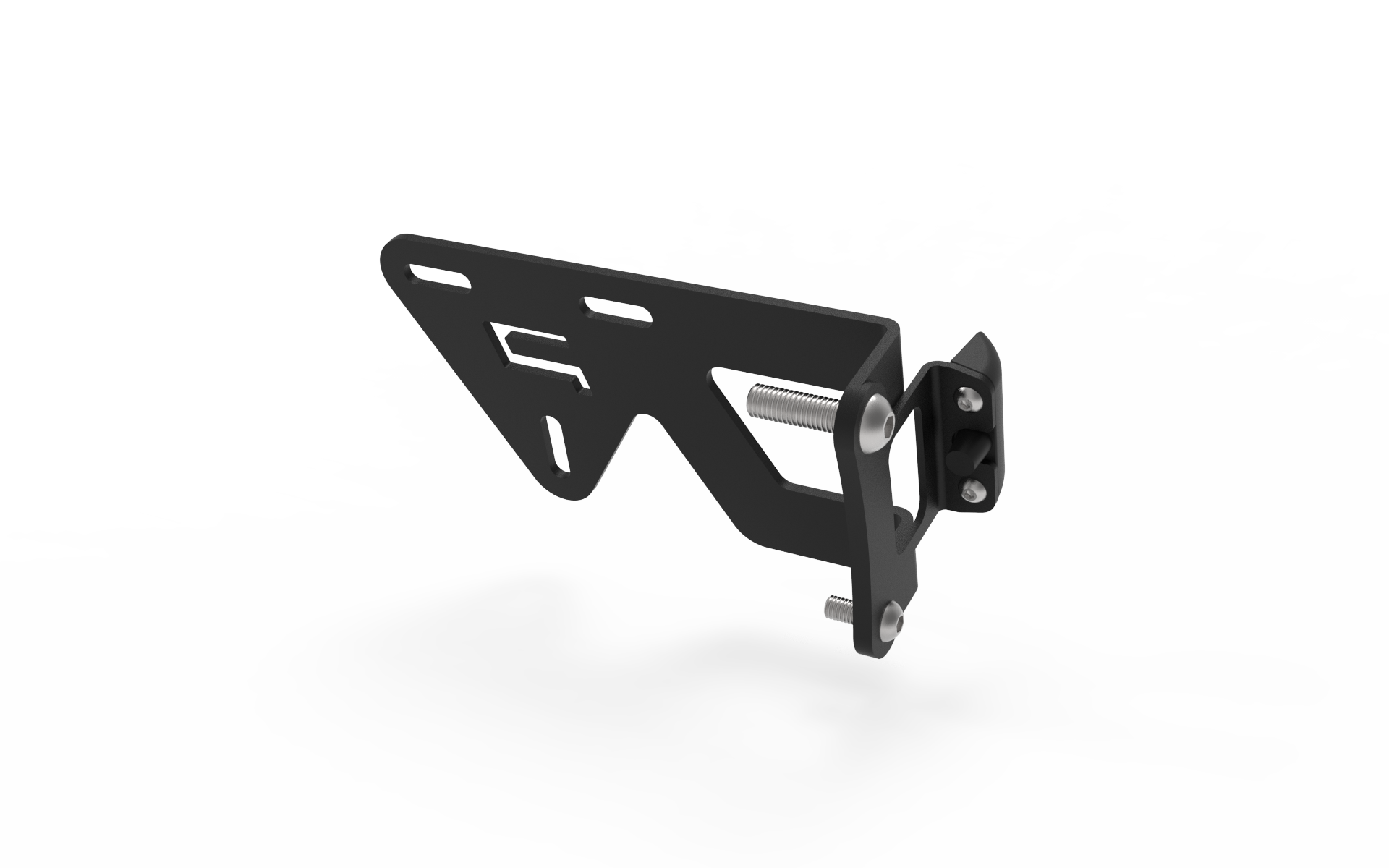 BMW R nineT License plate side mount