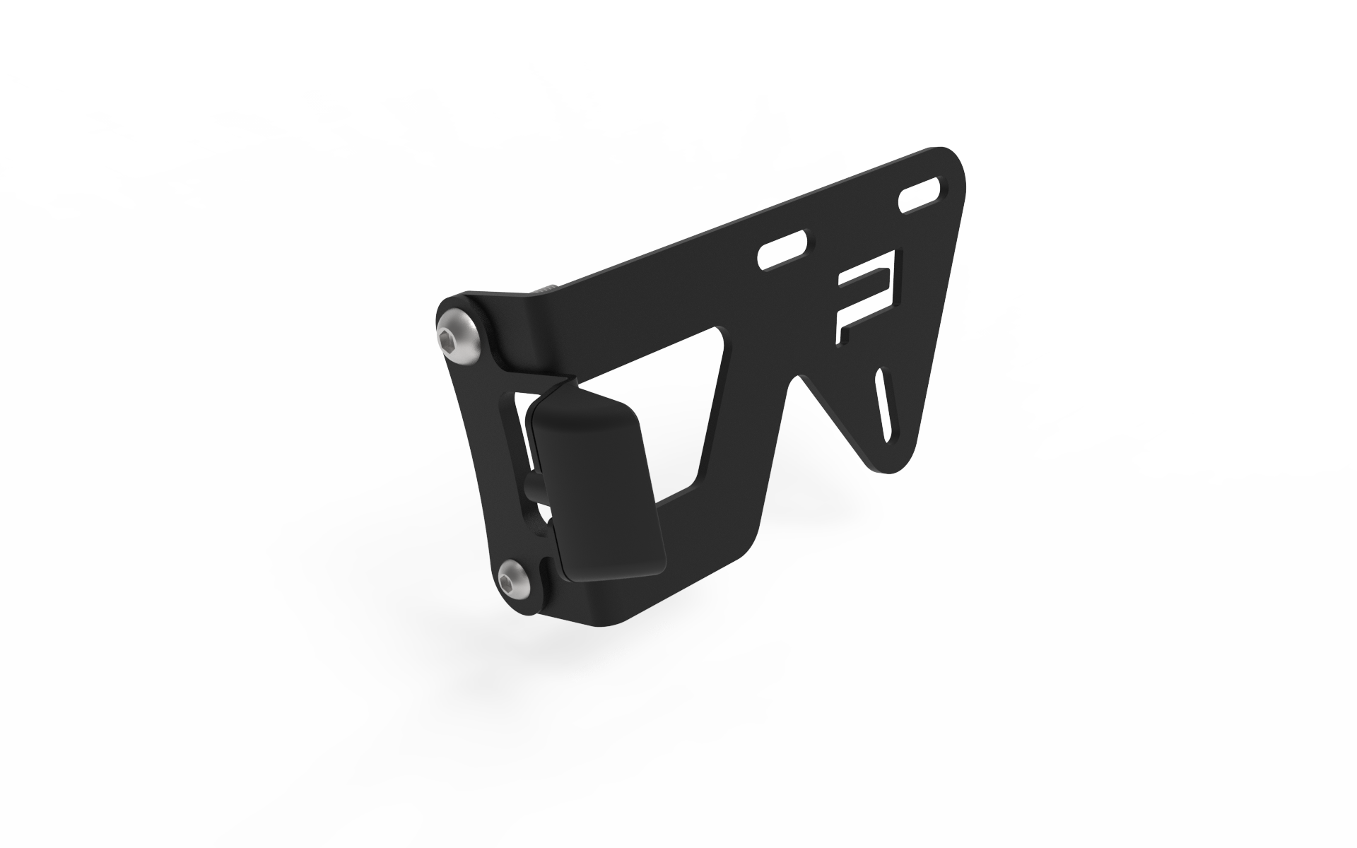 BMW R nineT License plate side mount