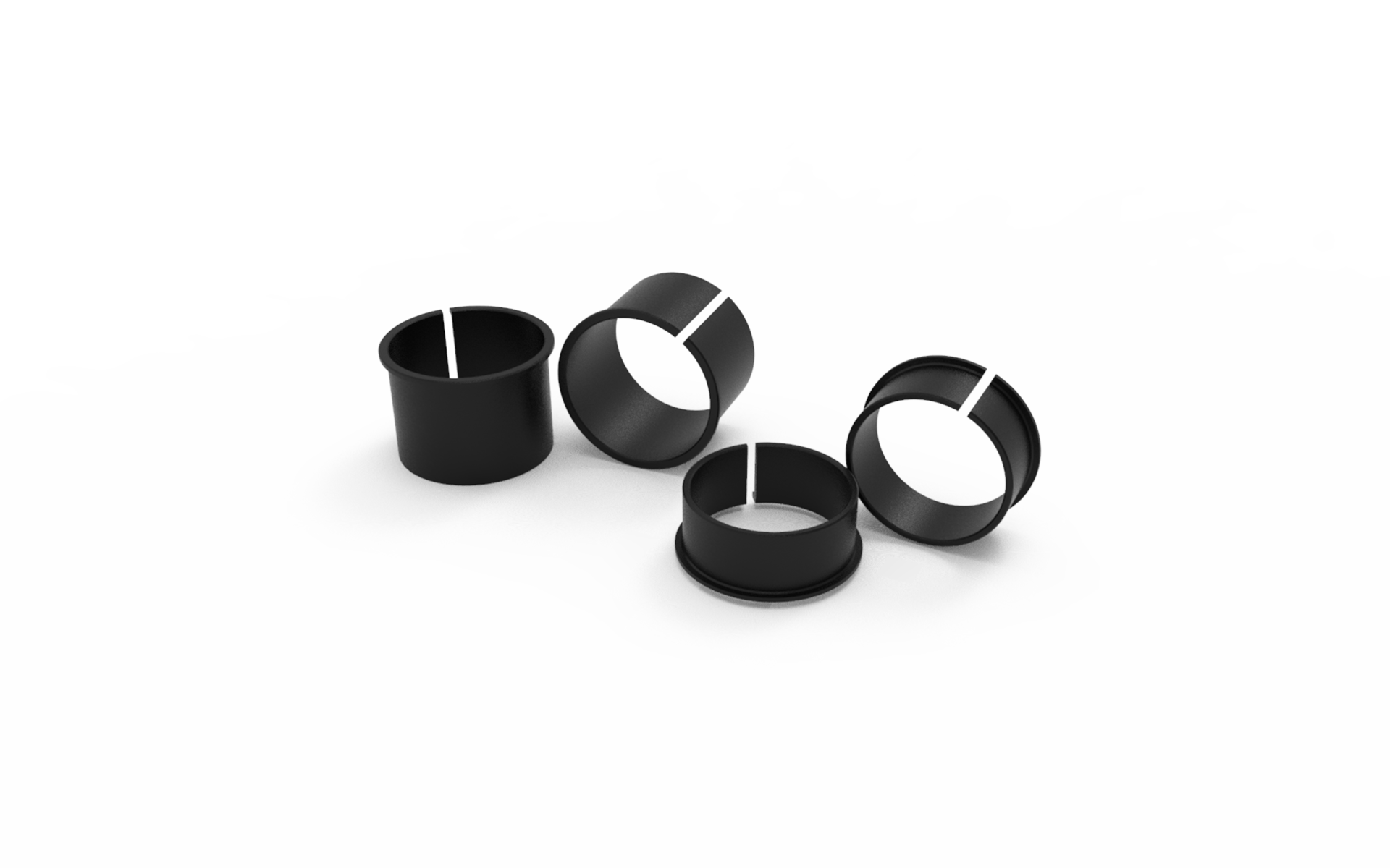 Powerbrick GSX-R adapters for upside down fork conversion kits caferacer