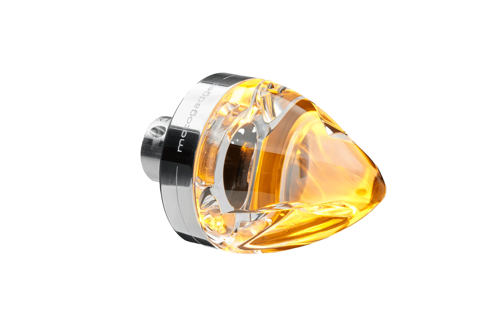 Motogadget blaze cone bar end indicator LED lighting custom motorcycle caferacer