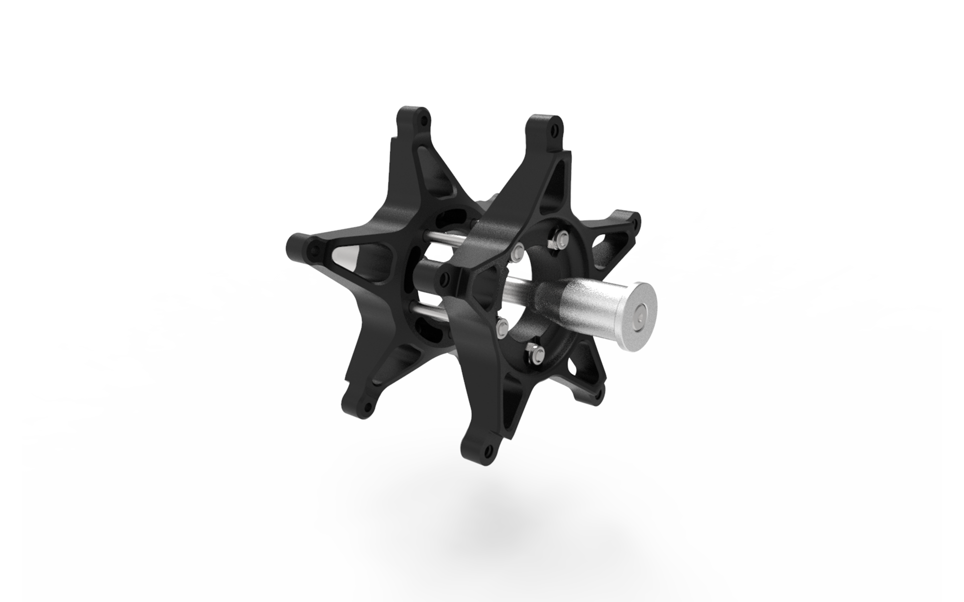 BMW caferacer bobber R100 R series front wheel adapter to s1000rr upside down forks NEW