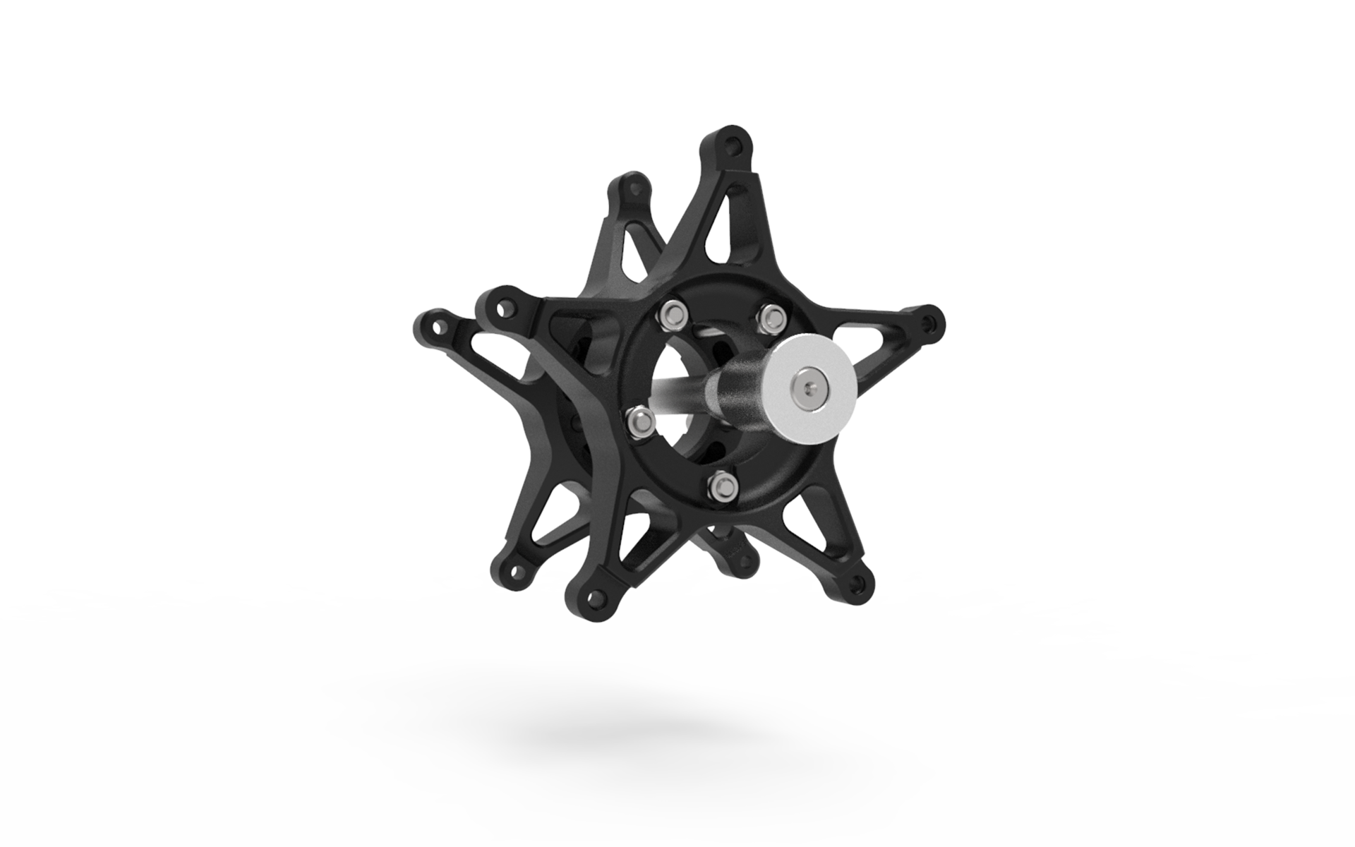 BMW caferacer bobber R100 R series front wheel adapter to s1000rr upside down forks NEW