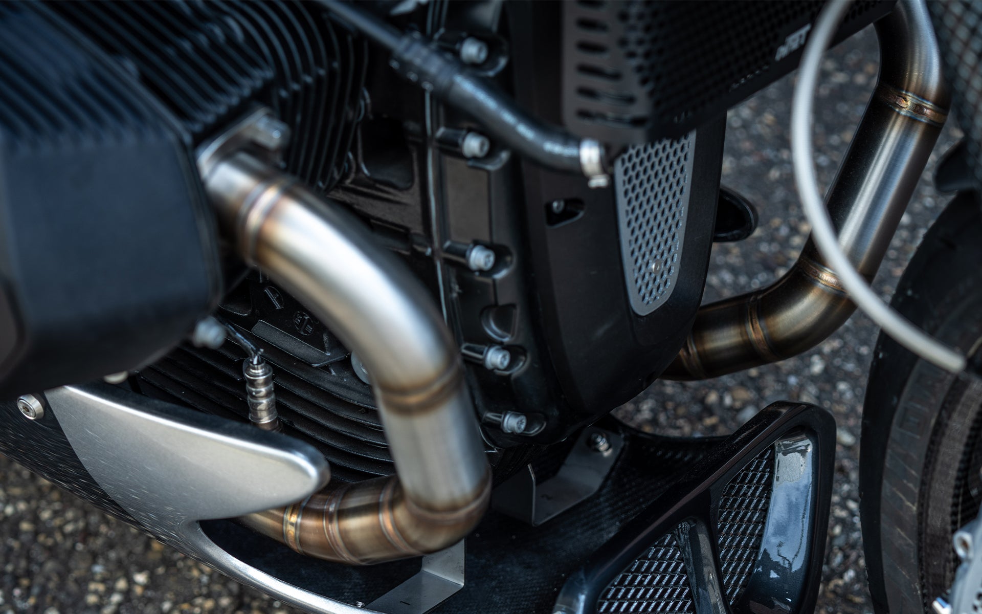 BMW R nineT R9T full exhaust system stainless steel muffler caferacer NEW