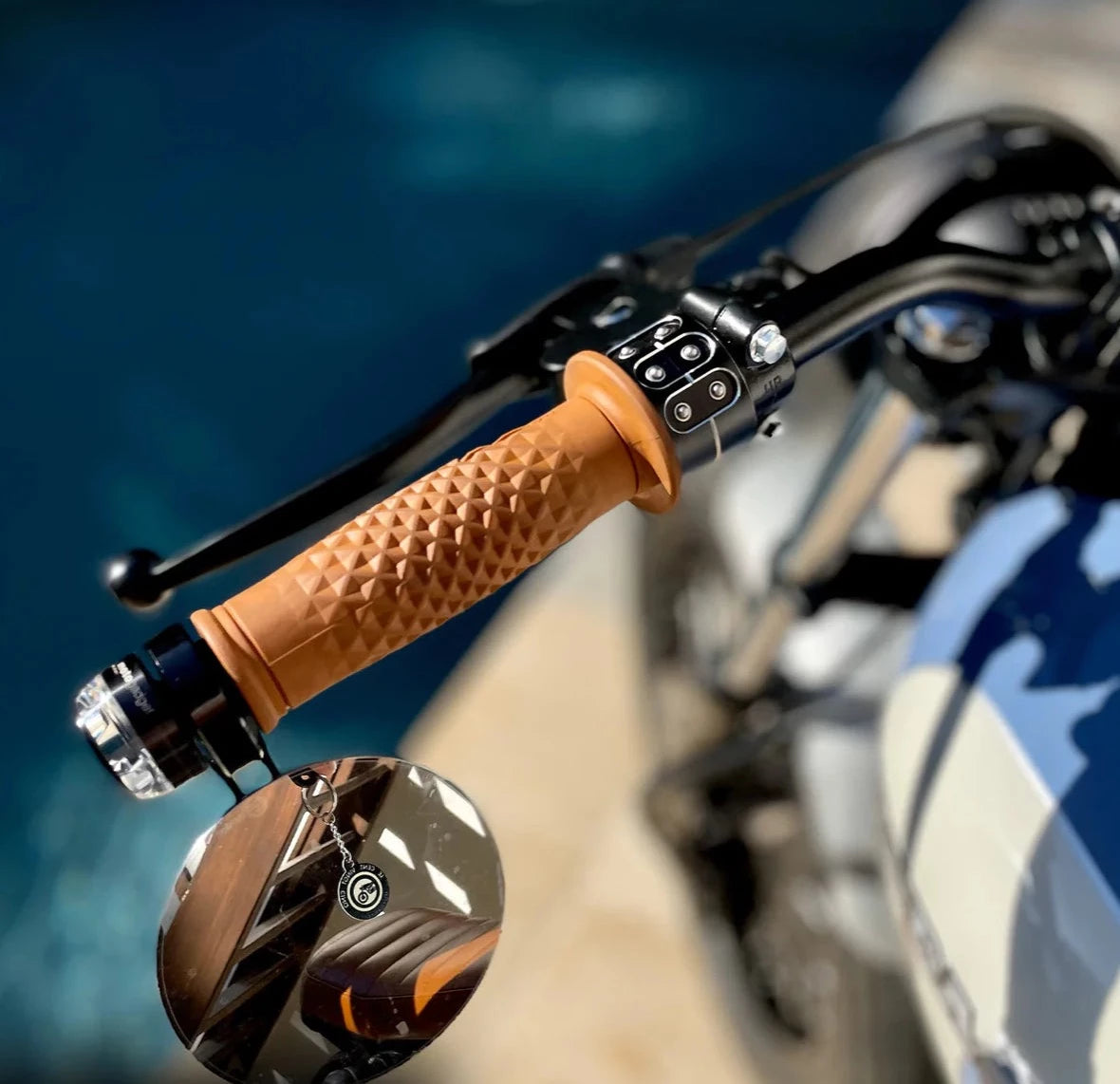 Motogadget Mo.view cafe motorcycle rear view mirror ECE