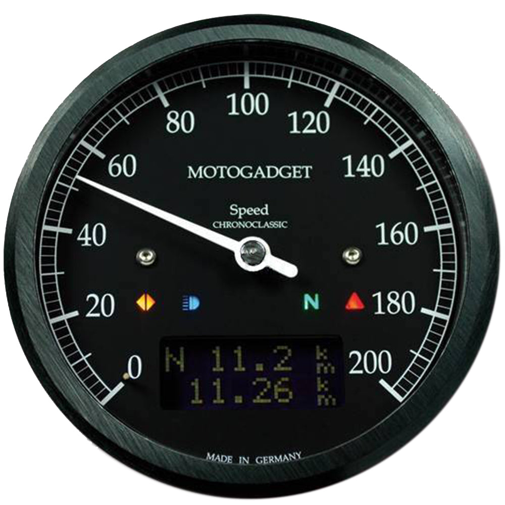 Motogadget chronoclassic speedometer motorcycle