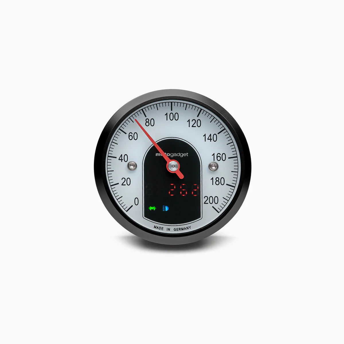 Motogadget MOTOSCOPE tiny motorcycle speedo LCD analogue
