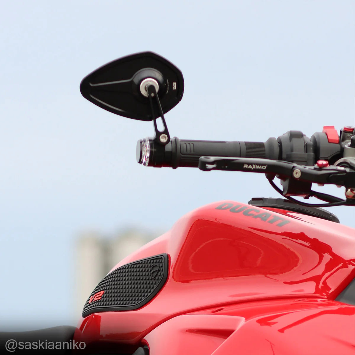 Motogadget mo.view sport motorcycle rear view mirror ECE
