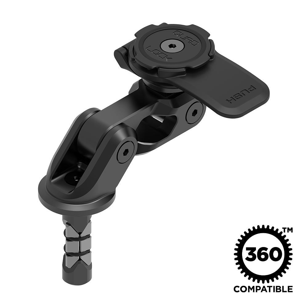 Quad lock motorcycle fork stem mount pro