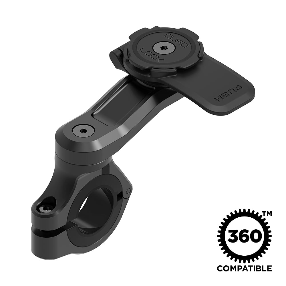 Quad lock motorcycle handlebar mount pro