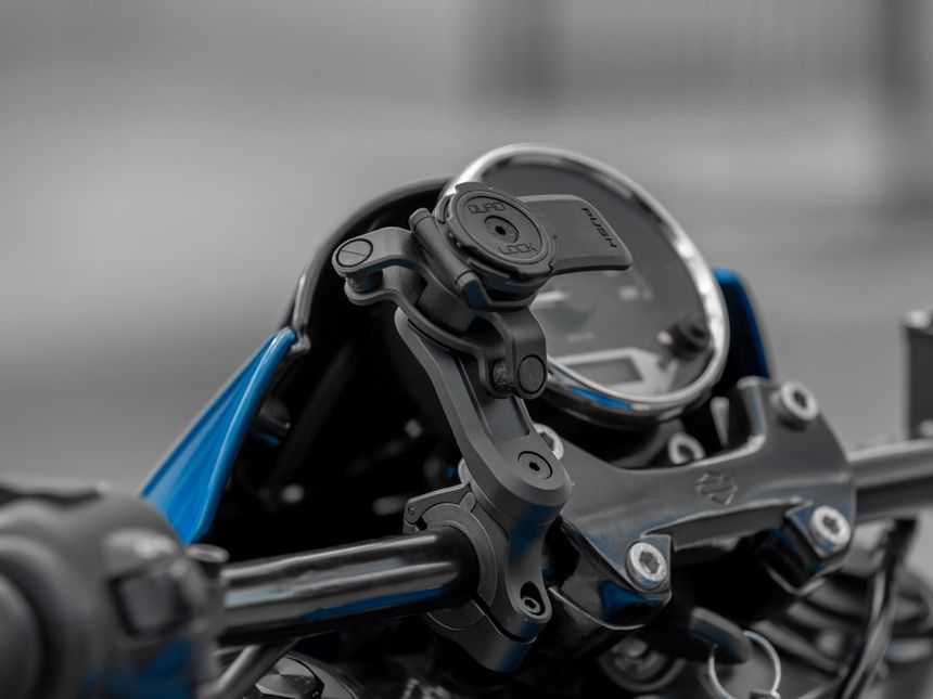 Quad lock motorcycle handlebar mount pro