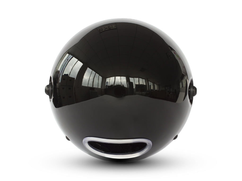LED Caferacer headlight + Integrated turn signals
