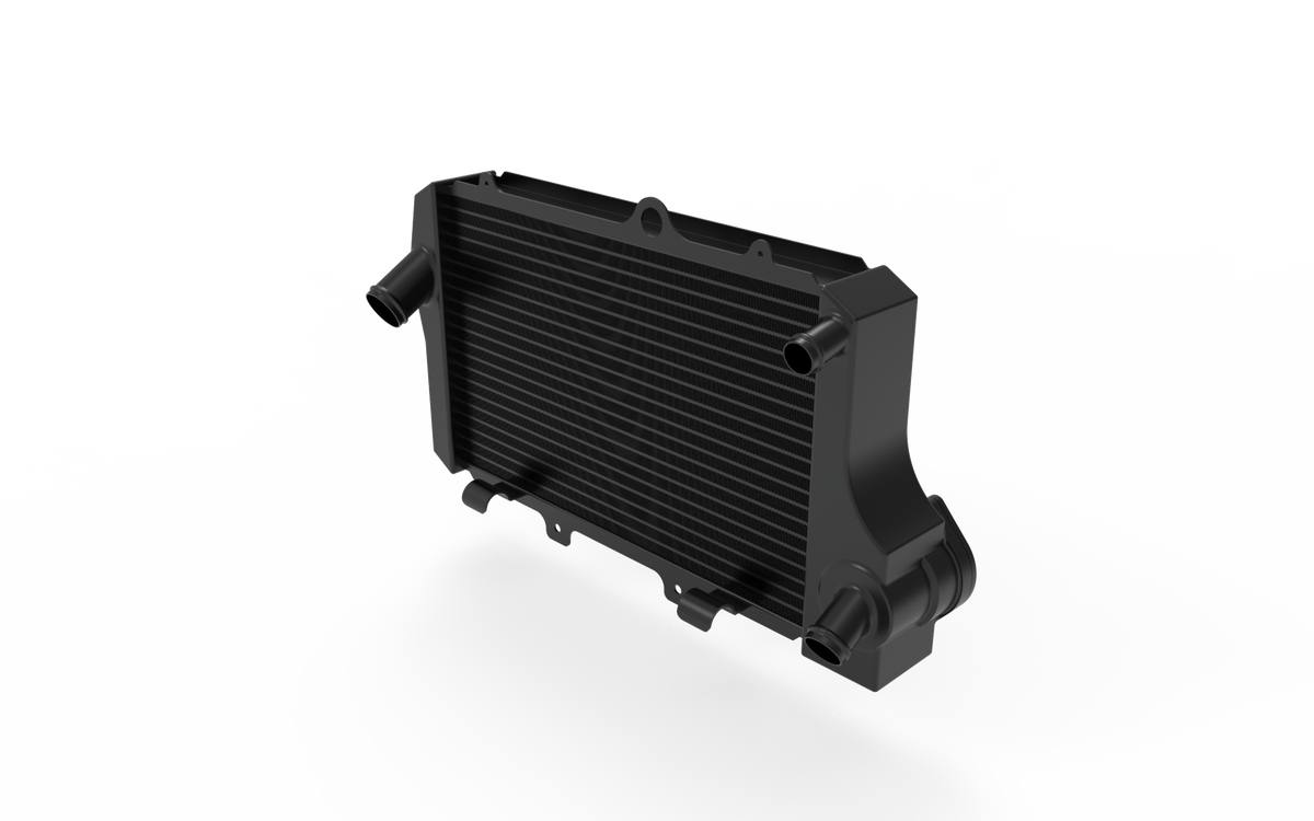 BMW K-Series aluminum racing radiator – Powerbrick Performance