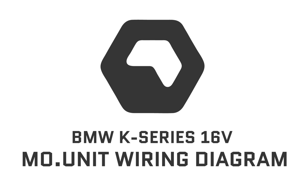 BMW K1100 1992+ MO.UNIT WIRING DIAGRAM